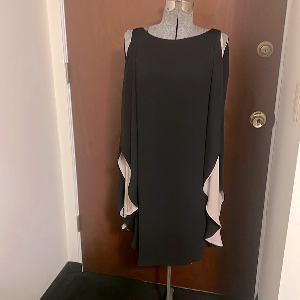HALSTON heritage batwing dress W medium